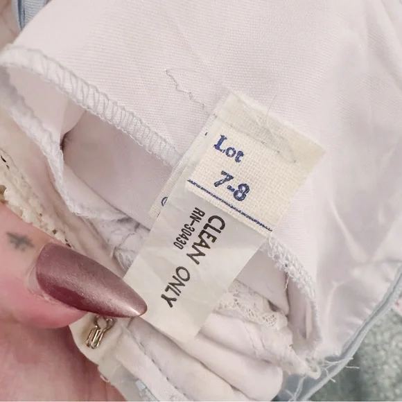 Vintage Gunne Sax Era Lace Long Sleeve Boho Bohemian Maxi Dress Cottagecore - Picture 5 of 11